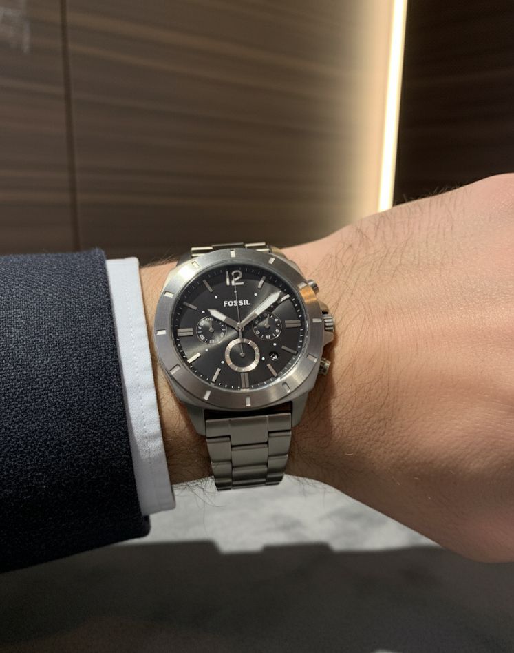 FOSSIL RELOJ GRIS-PLATEADO HOMBR(BQ2817)