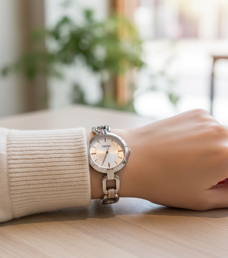 FOSSIL RELOJ PLATEADO MUJER (BQ3945)