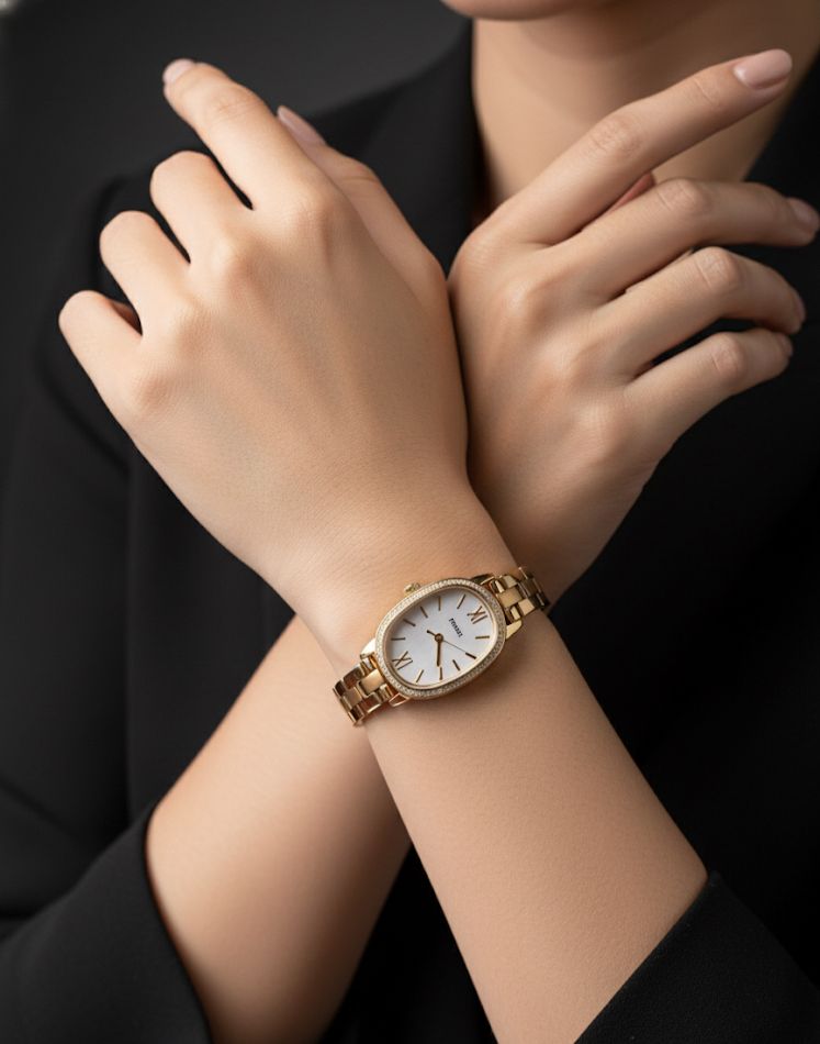 FOSSIL RELOJ MUJER DORADO (BQ3976)