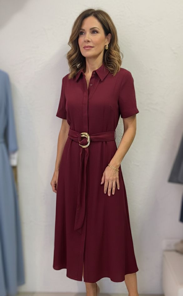 JULIA JORDAN VESTIDO OCRE ZZJJ41149