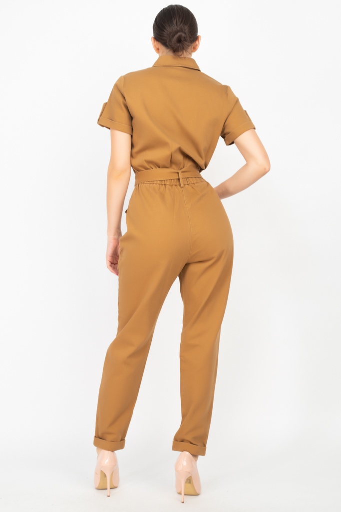 HAUTE MONDE JUMPSUIT MUJER CAMEL HMP31007