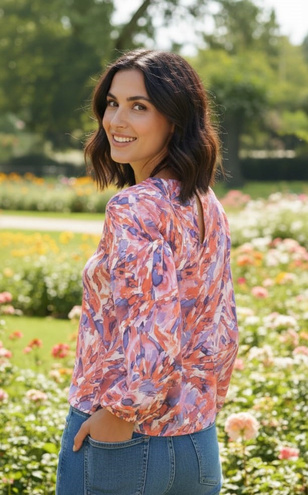 ZAC&RACHEL BLUSA NARANJA CLRS ST815031S