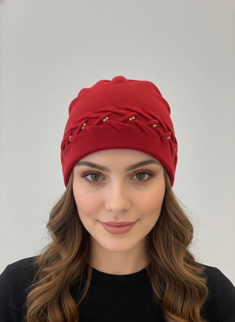 GORROS PIEDRITA CLORES MUJER