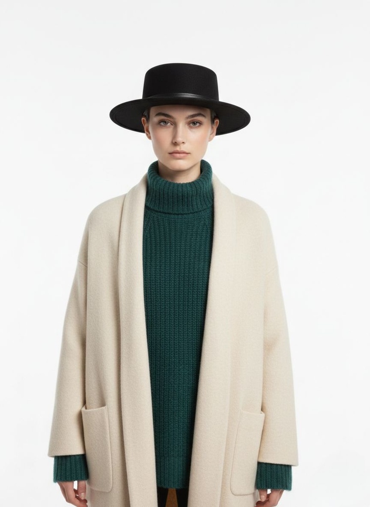 SOMBRERO COLORES C/CORREA CUERO