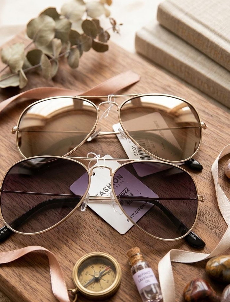 LENTES P/SOL NEGRO-CAFE ZZ54001