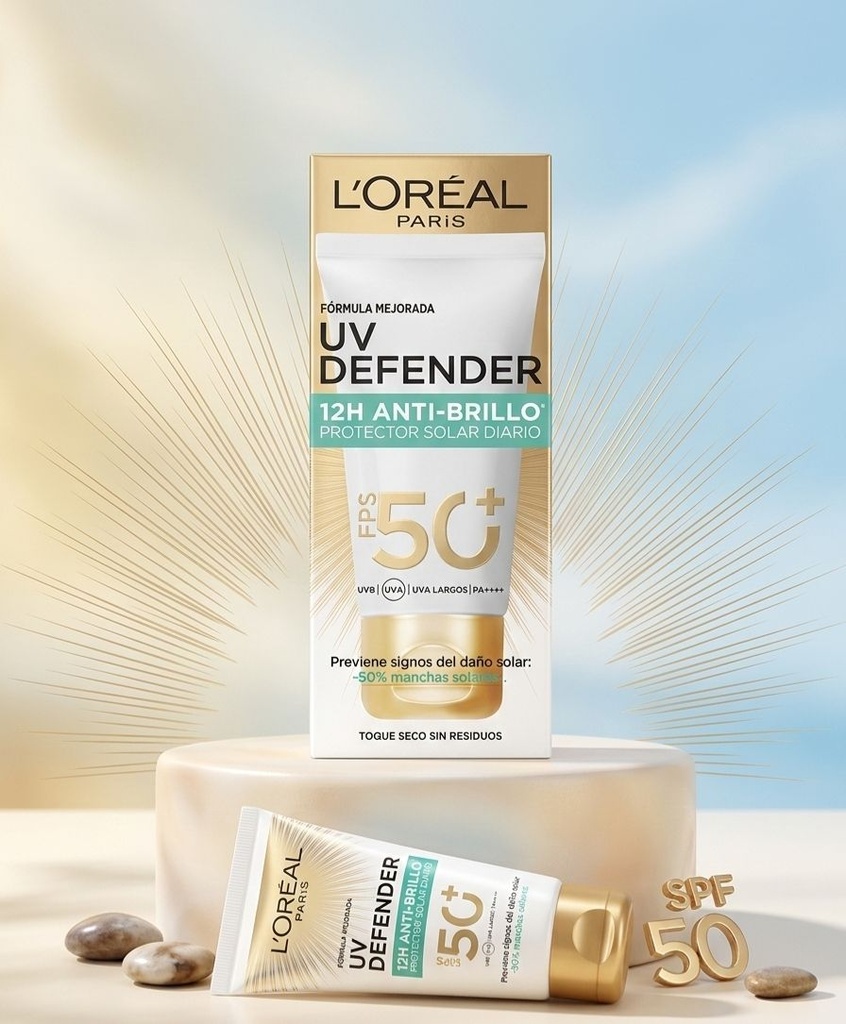 L´OREAL UV FILTR ACIDO HIALU.ANTI-BRILLO