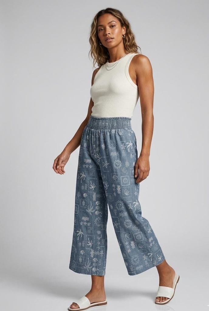 HOPE&HARLOW PALAZO AZUL ESTMA.HR81DWCF6