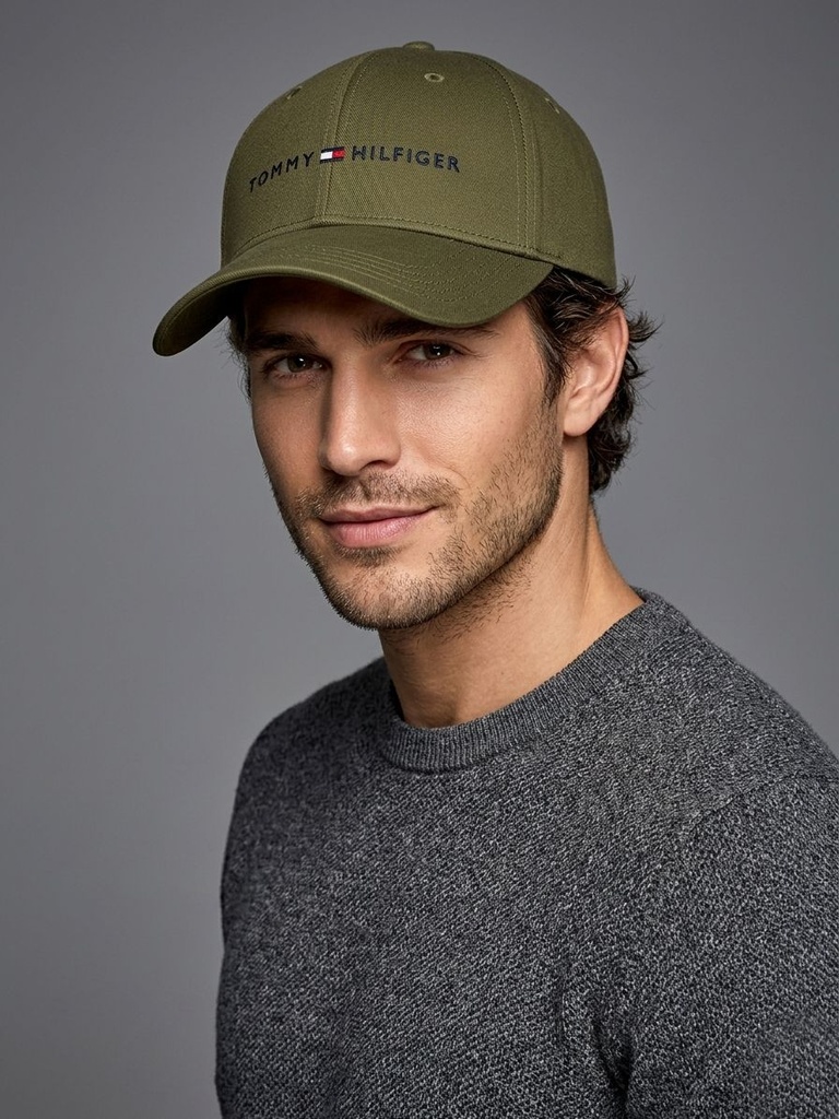 TOMMY GORRA VERDE OLIVO