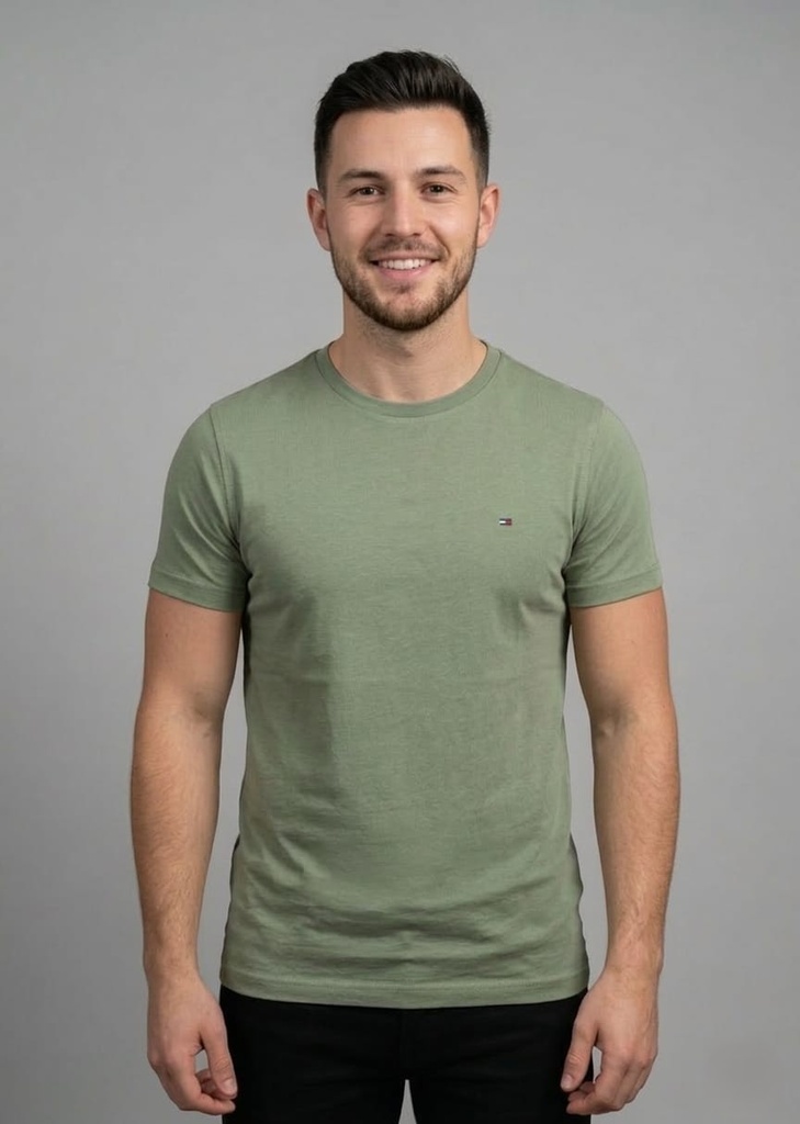 TOMMY CAMISETA VERDE CLARO  78JA561VC