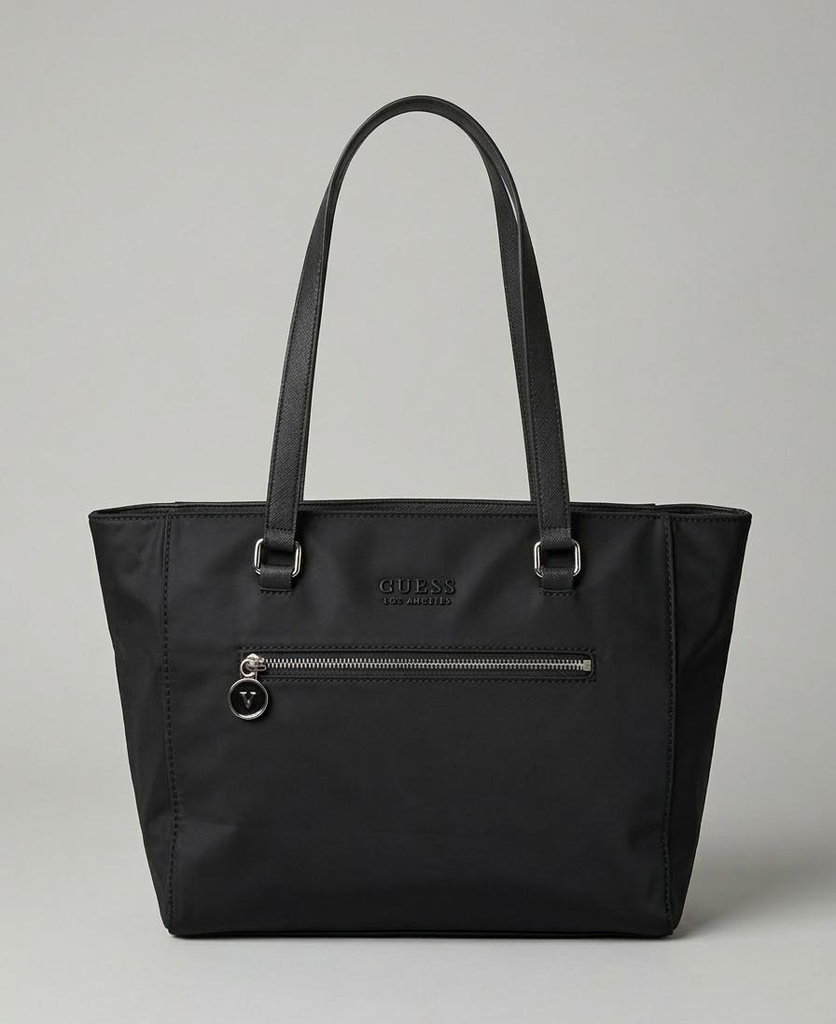 GUESS CARTERA NEGRA MEDIANA MUJER