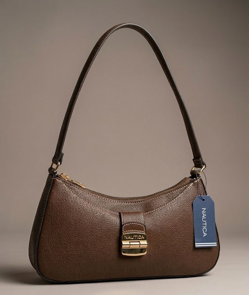 NAUTICA CARTERA CAFE PEQUE MUJER 077979833502