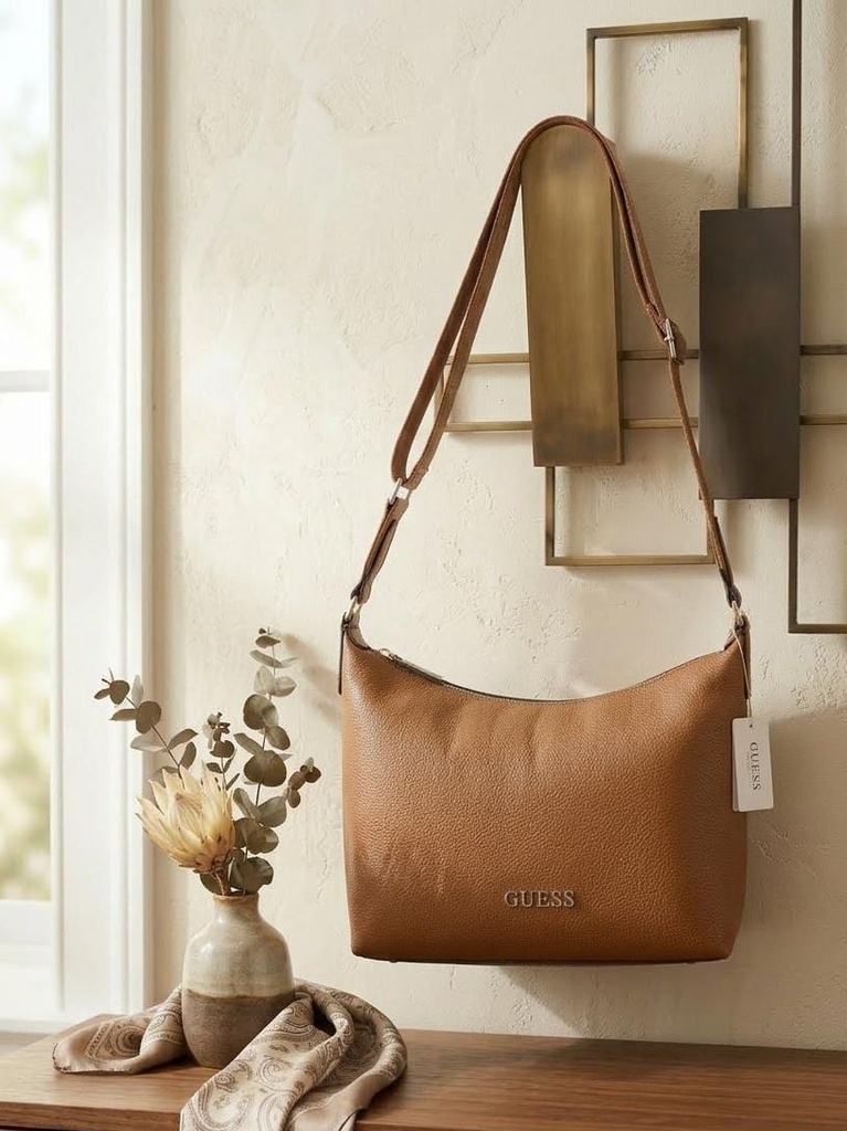 GUESS CARTERA CAMEL MEDIANA