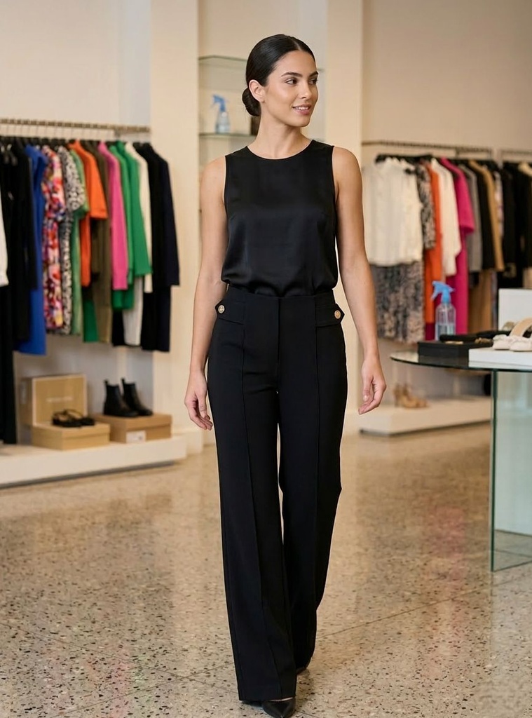 MICHAEL KORS PALAZO NEGRO MUJER Qs630ytbdo