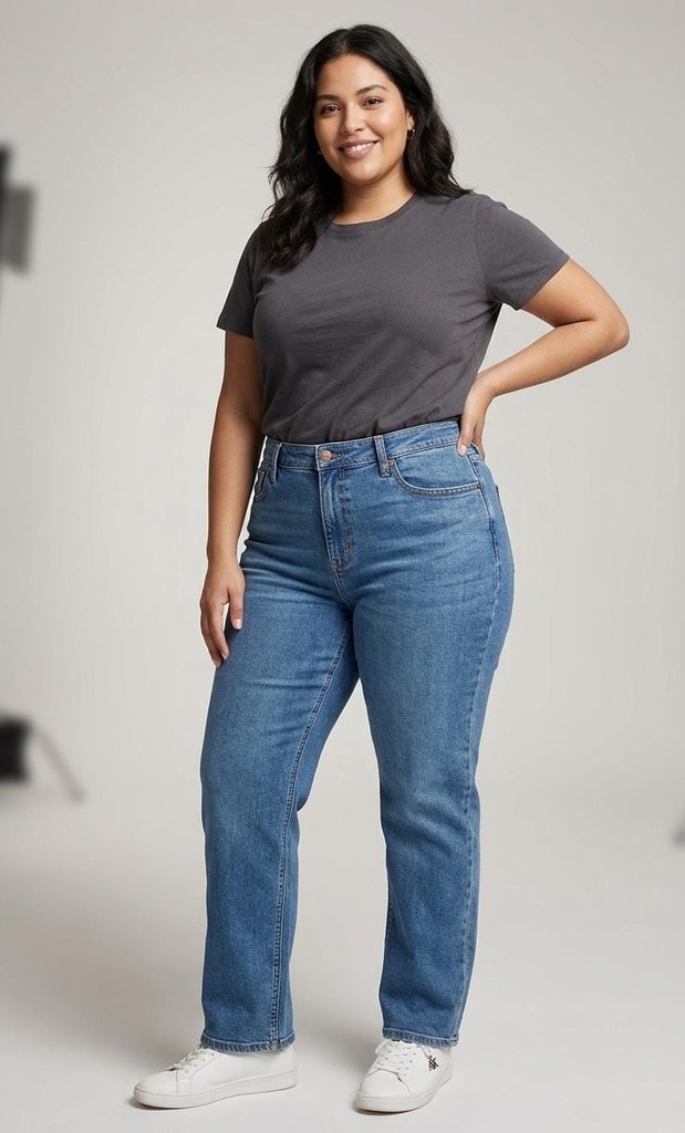 I&M JEANS AZUL MEDIUM PLUS M2046HTP