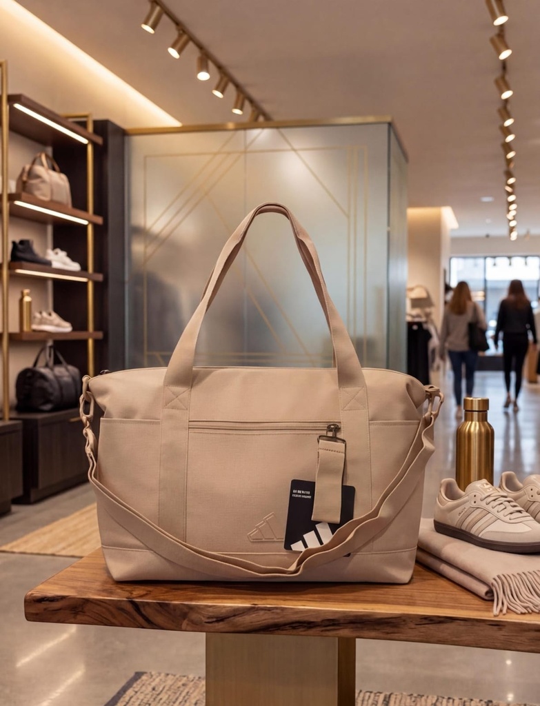 ADIDAS MALETIN BEIGE GARNDE