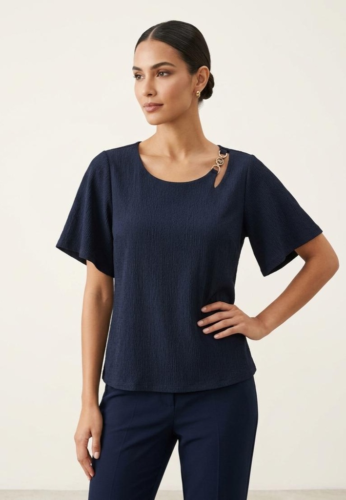 MICHAEL KORS BLUSA AZUL MARINO MUJER