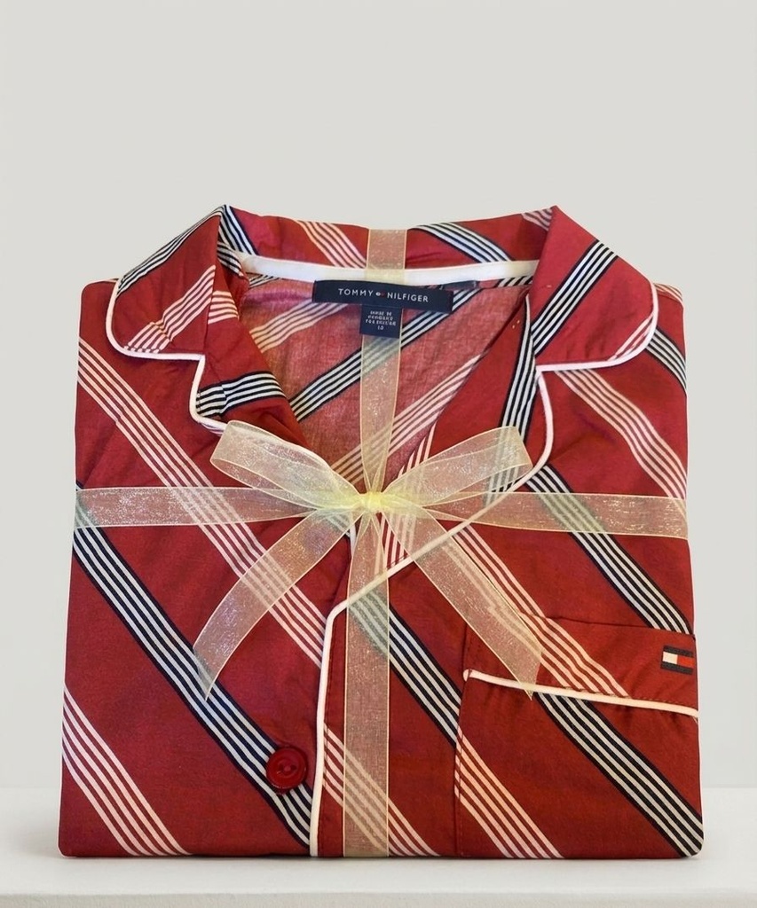 TOMMY PIJAMA BLUSA-PANTA OCRE RYAS RLF0859761