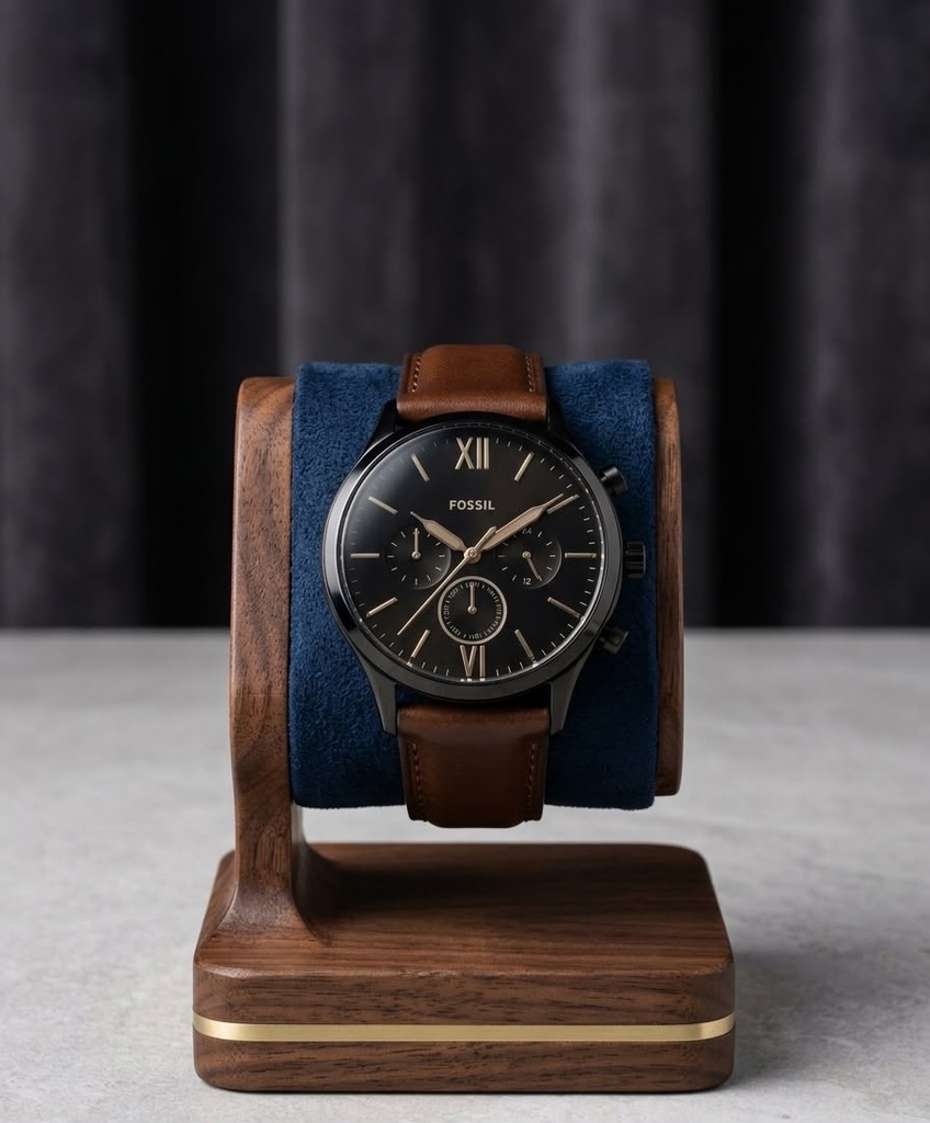 FOSSIL RELOJ HOMBRE NEGRO-CAFE (BQM2453)
