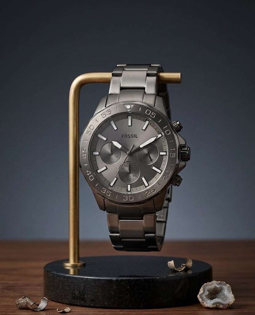 FOSSIL RELOJ GRIS OSCURO H. BQM2491