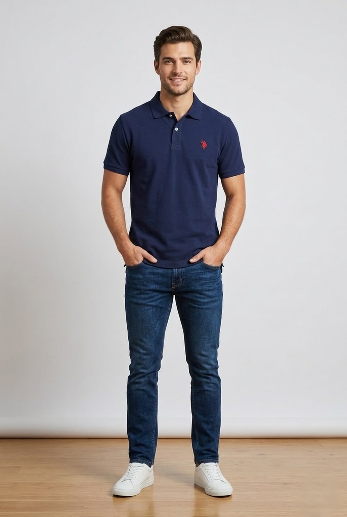 TOMMY CAMISETA AZUL MARINO 1160158AM