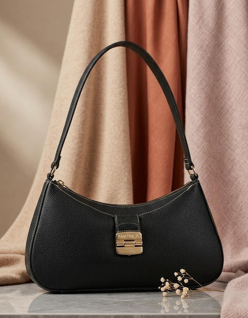 NAUTICA CARTERA NEGRO PEQUE