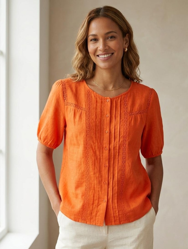 ZAC&RACHEL BLUSA ANARANJADO ST81JQBS3