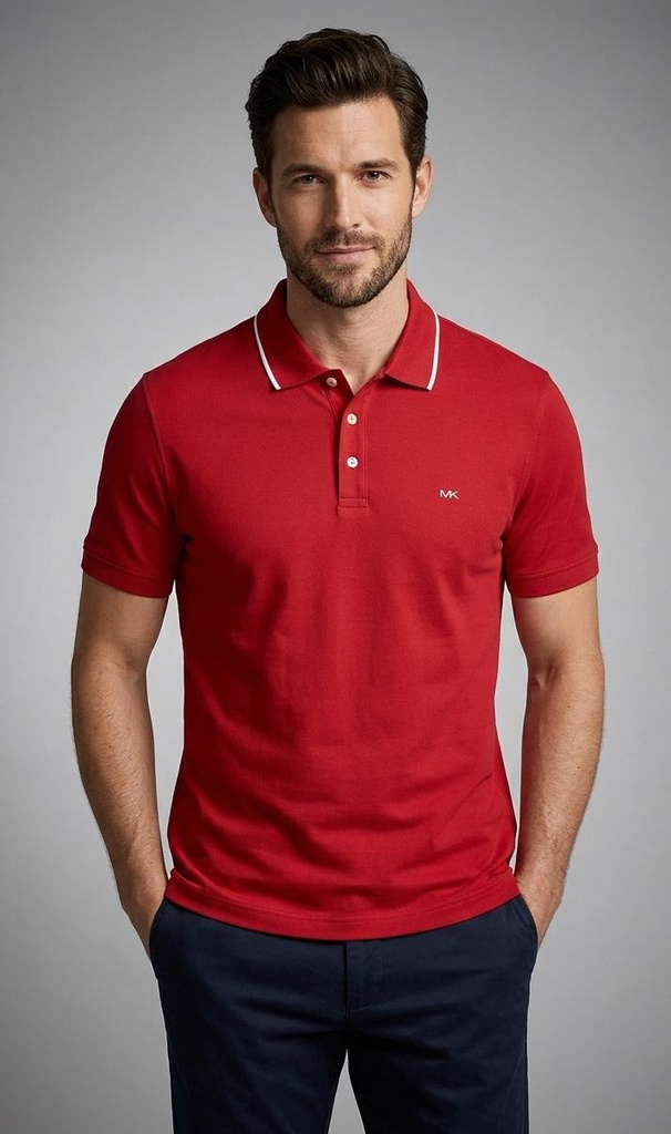 MICHAEL KORS CAMISETA ROJO KS150FG3ER