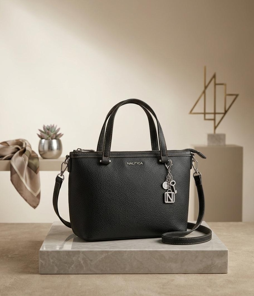 NAUTICA CARTERA NEGRO PEQUE