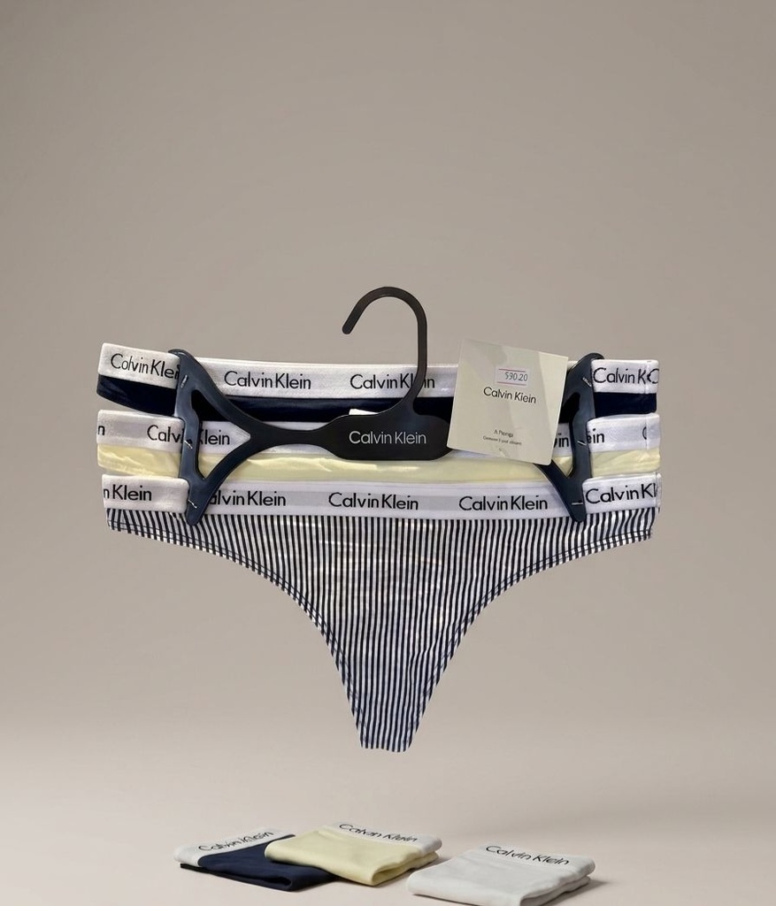 CALVIN KLEIN BIKINI 3PZS CLRS QP1259R