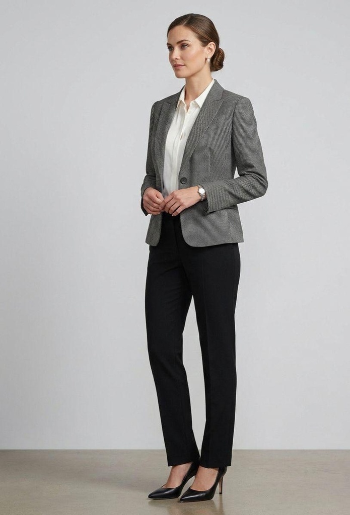 KASPER CHAQUETA MUJER GRIS NEGRO