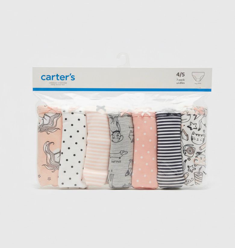 CARTER´S BLUMER COLORES 7PZS NIÑA
