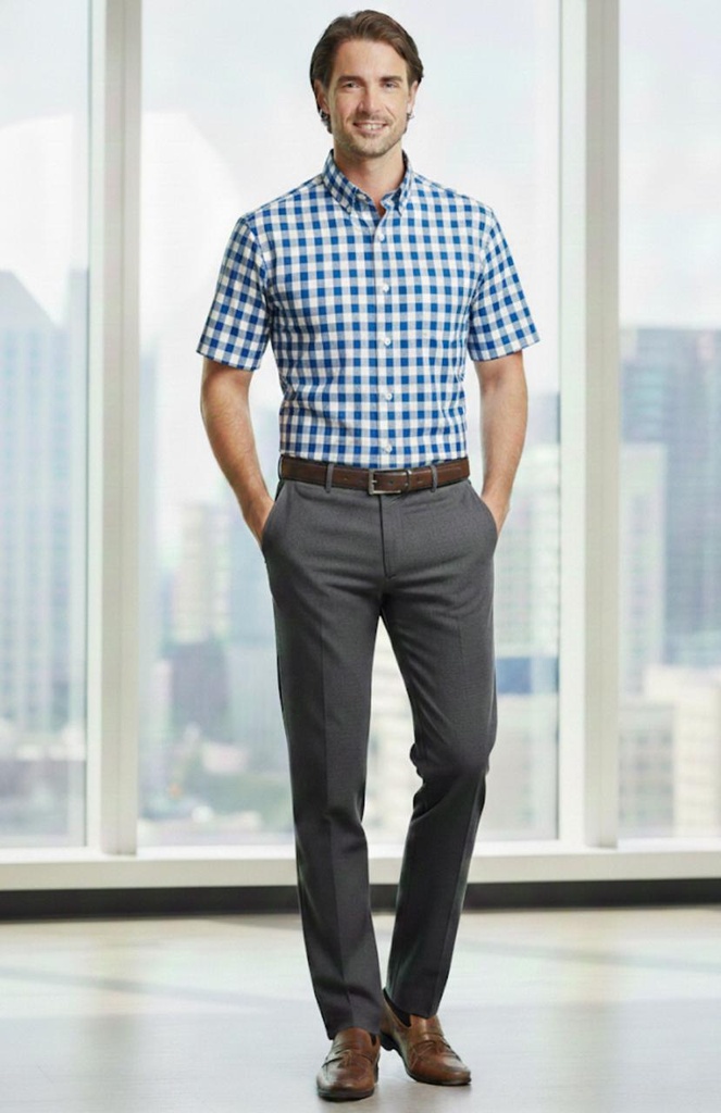 POLO CAMISA HOMBRE AZUL CUDRIC.