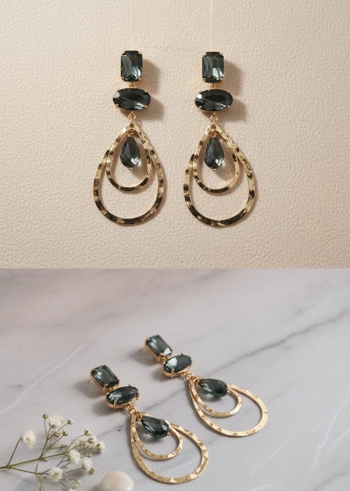 AMDUR ARETES PERLAS CLRS COLGANTE