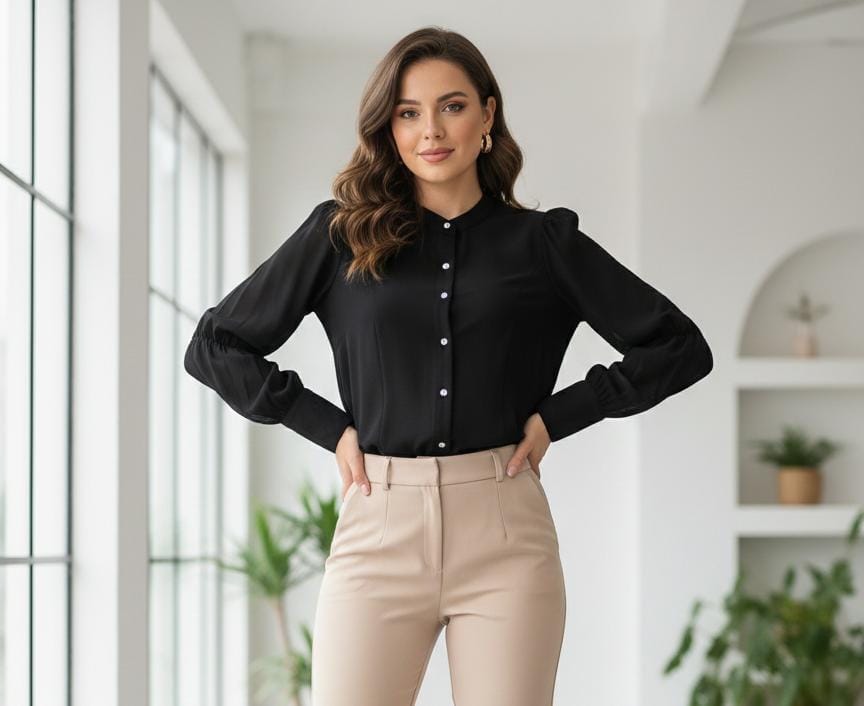 ONTWELFTH BLUSA MUJER NEGRO 1233913