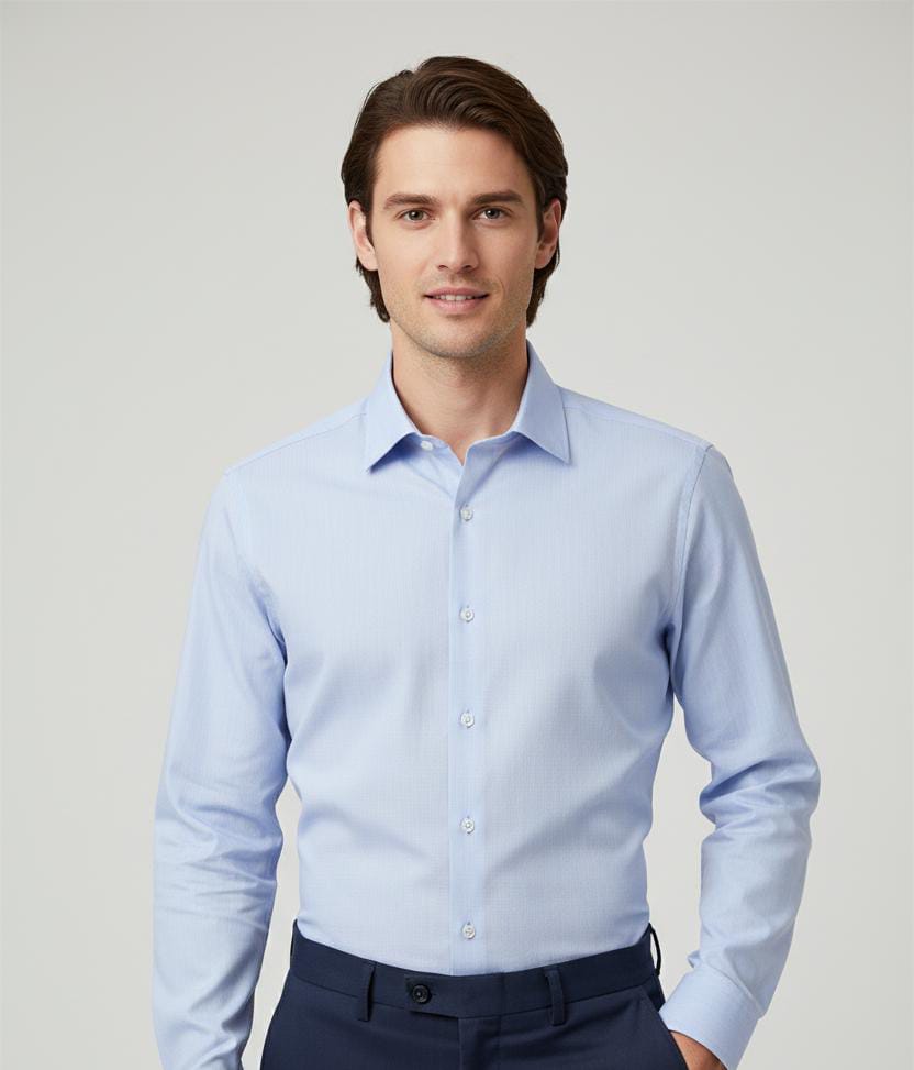 TOMMY CAMISA AZUL HOMBRE