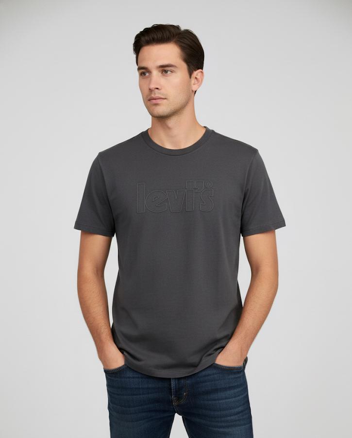 LEVI´S CAMISETA GRIS HOMBRE
