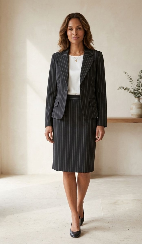 COUNTESS CHAQUETA-FALDA 2PZ NEGRO