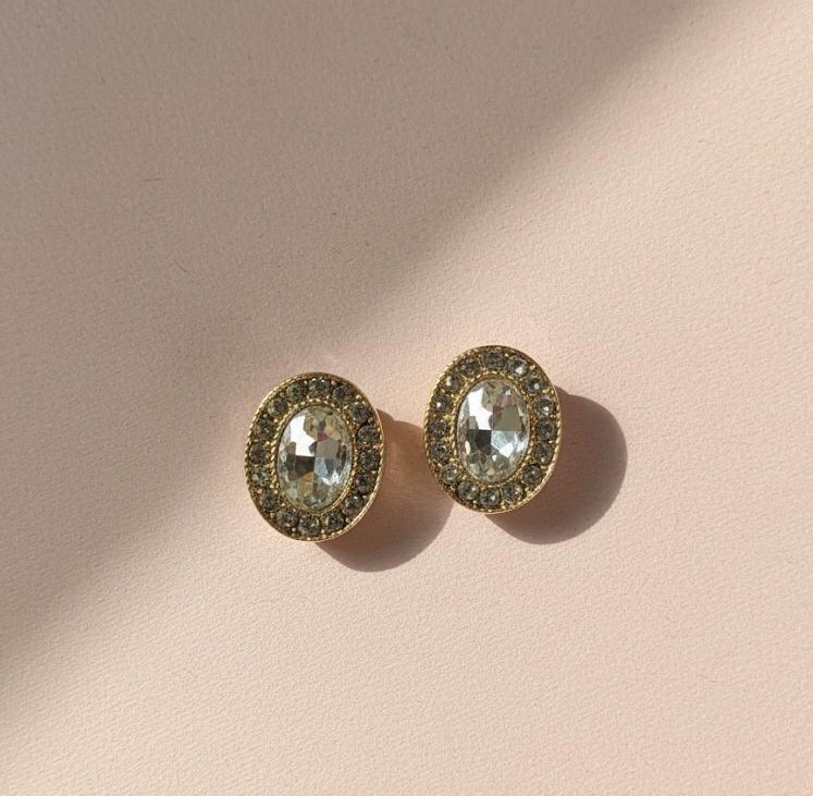 ARETES D-PRETINA OVALADO BRILLANTE