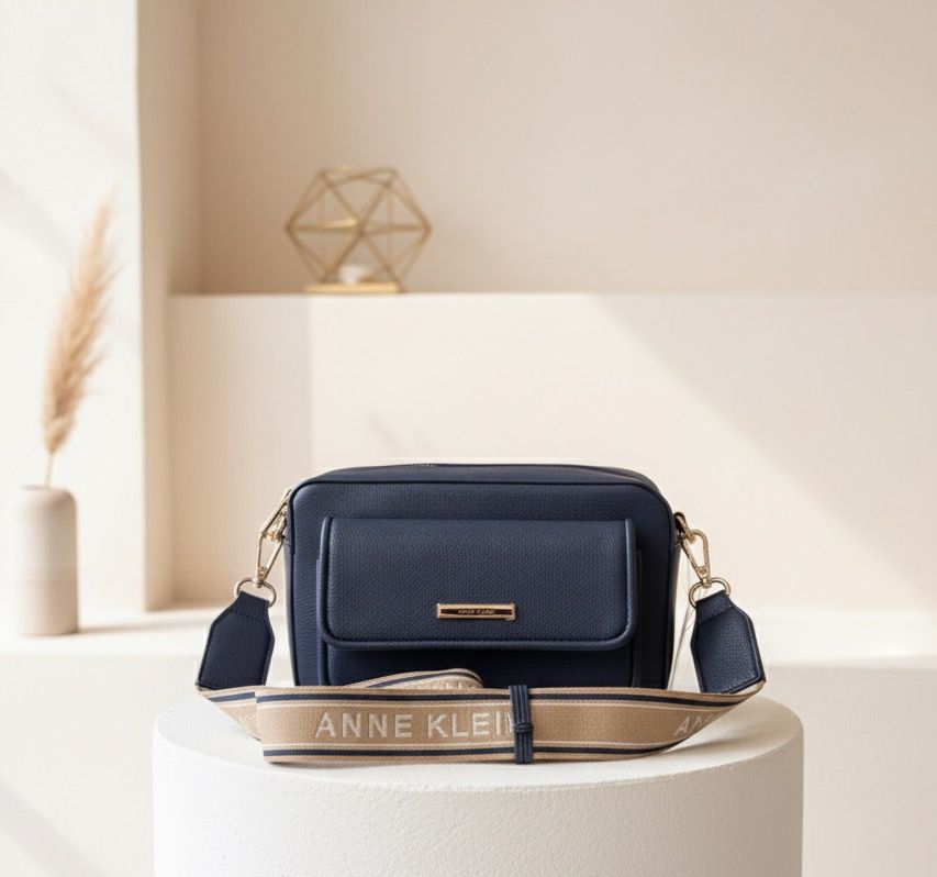 ANNE KLEIN CARTERA AZUL MUJER