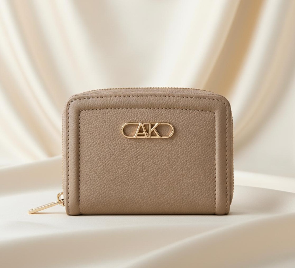 ANNE KLEIN MINI MONEDERO BEIGE