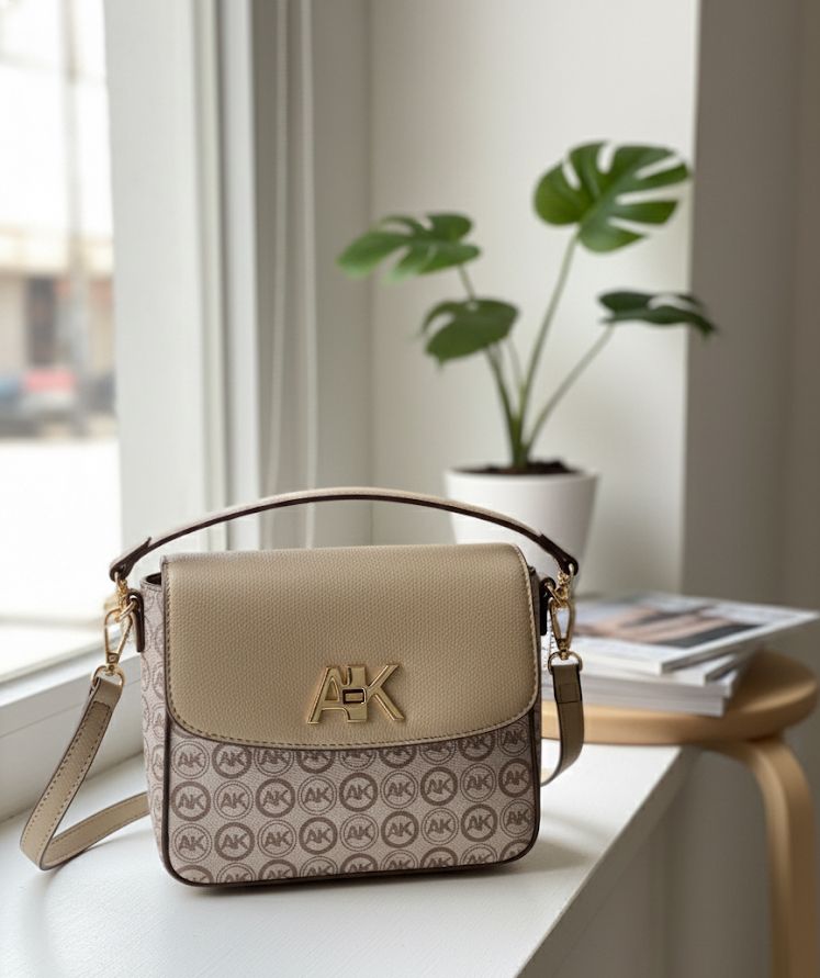 ANNE KLEIN CARTERA BEIGE-CAFE