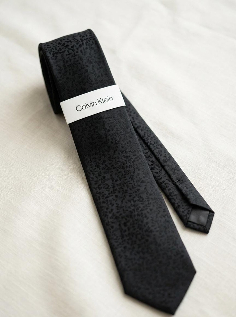 CALVIN KLEIN CORBATA NEGRO