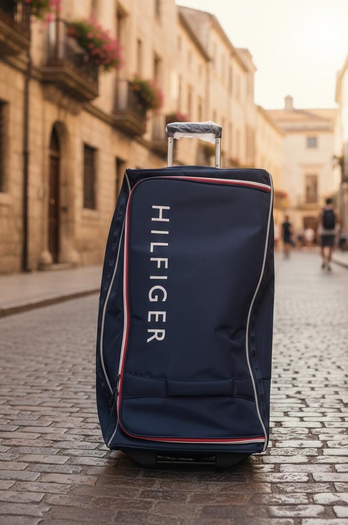 TOMMY MALETIN AZUL MARINO LLANTITAS