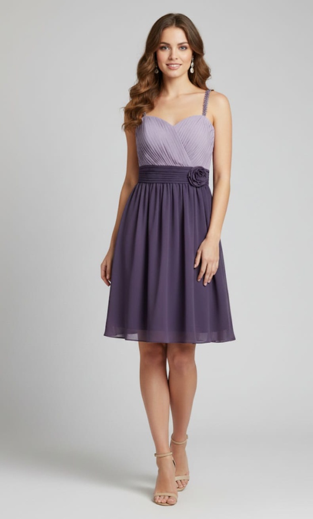JS BOUTIQUE VESTIDO MUJER MORADO LILA