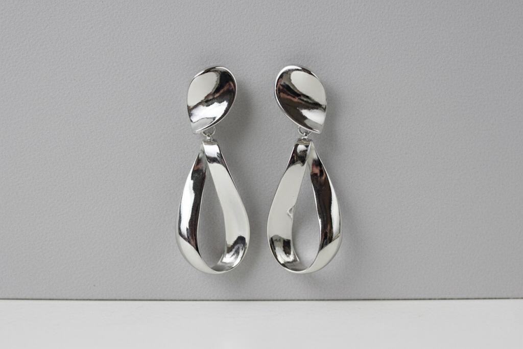 FASHION ARETES PLATEADO