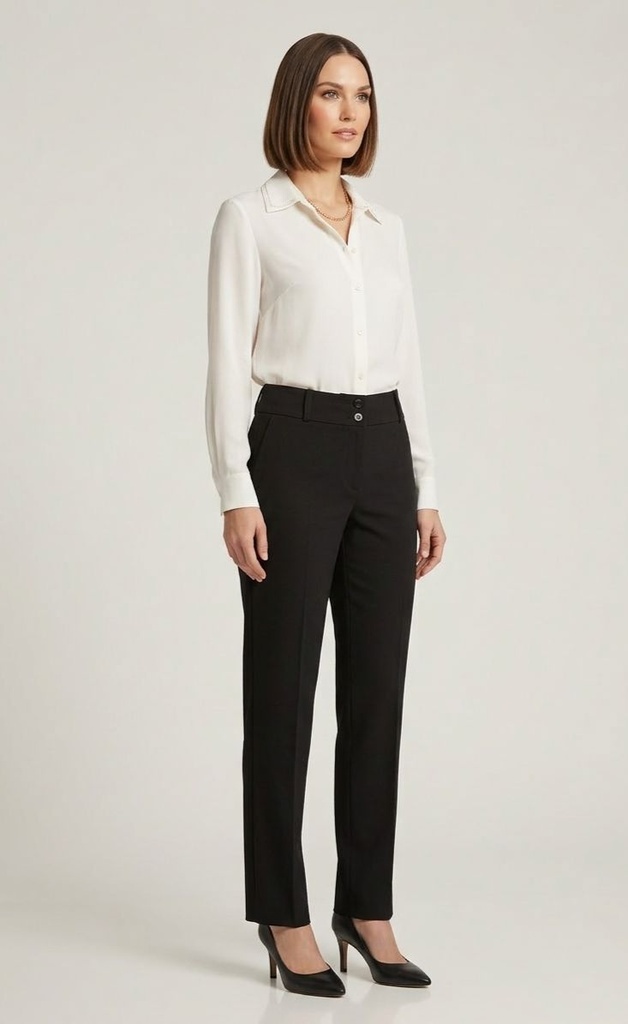FOCUS 2000 PANTALON FORMAL NEGRO
