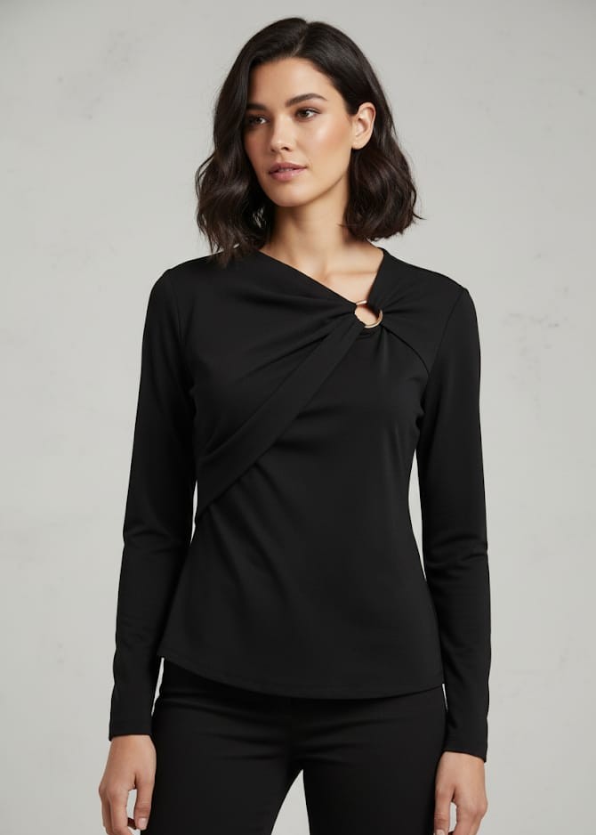 MILK&HONEY BLUSA NEGRO MUJER