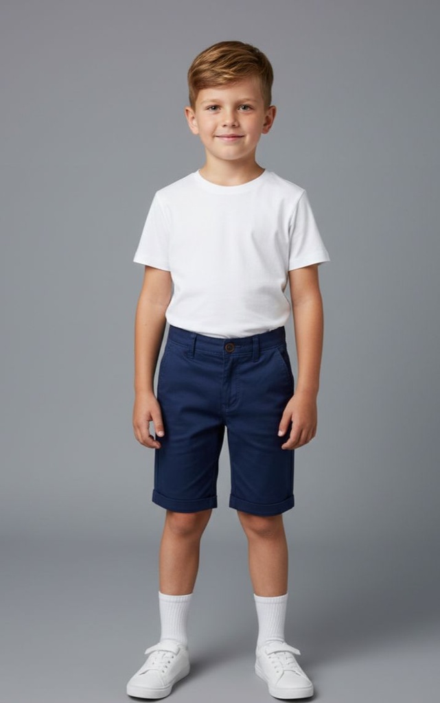OSHKOSH SHORT NIÑO AZUL MARINO