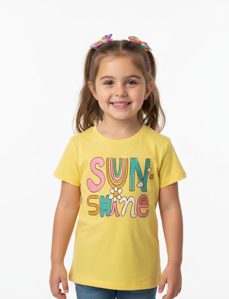 CARTER´S CAMISETA NIÑA AMARILLO SUN-