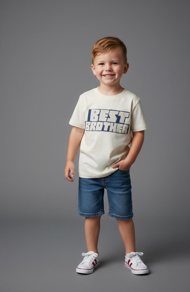 CARTER´S CAMISETA CREMA BEST BROTHER